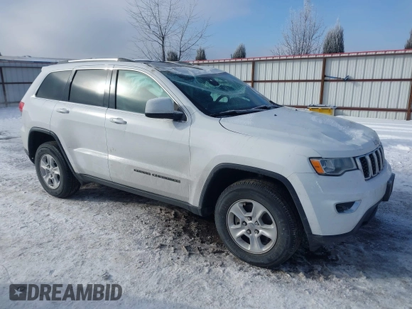2017 Jeep Grand Cherokee Laredo with VIN 1C4RJFAG3HC688623, listed as a IAAI auction lot 41561414 with 75,407 mi miles. Bid and sale history available at carsss.com. Image 1.
