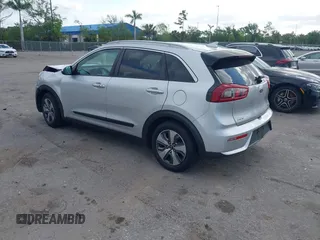 2019 Kia Niro LX with VIN KNDCB3LC7K5231434, listed as a IAAI auction lot 42096652 with 107,516 mi miles and . Bid and sale history available at DreamBid. Image 3.