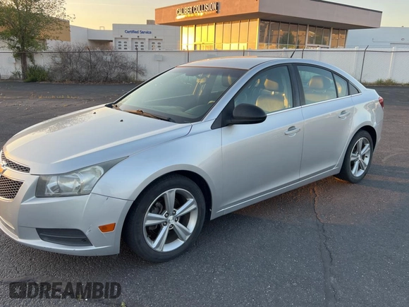 2012 Chevrolet Cruze 2LT with VIN 1G1PG5SC8C7235152, listed as a Copart auction lot 55705445 with 182,028 mi miles and Clean Title. Bid and sale history available at DreamBid. Image 2.