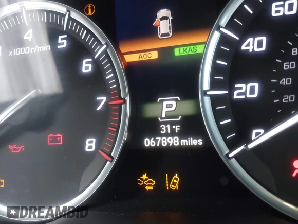 2016 Acura MDX w/Advance with VIN 5FRYD4H93GB049964, listed as a IAAI auction lot 41579286 with 67,898 mi miles. Bid and sale history available at carsss.com. Image 15.