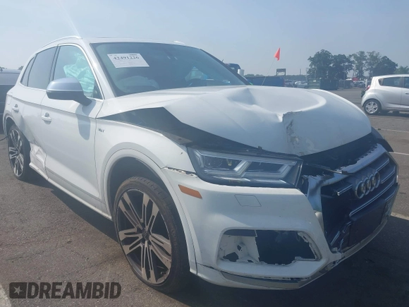 2018 Audi SQ5 Premium Plus with VIN WA1A4AFYXJ2061822, listed as a IAAI auction lot 42491226 with 122,635 mi miles and . Bid and sale history available at DreamBid. Image 17.