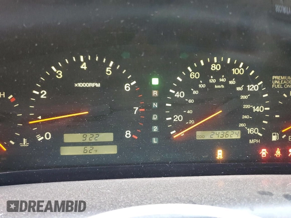 1997 Lexus SC 400 z VIN JT8CH32Y6V1000062, wystawiony jako Copart lot #51287595 z przebiegiem 243 624 mil mil oraz Szkody całkowita. Historia ofert i sprzedaży dostępna na DreamBid. Obrazek 9.