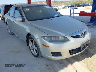 2006 Mazda 6 Sport with VIN 1YVHP80C565M04845, listed as a IAAI auction lot 42208848 with 137,055 mi miles and . Bid and sale history available at DreamBid. Image 1.