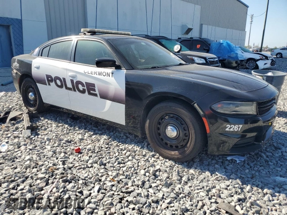 2018 Dodge Charger Police with VIN 2C3CDXKT9JH249108, listed as a Copart auction lot 50931725 with Not Provided miles and Salvage Title. Bid and sale history available at carsss.com. Image 4.