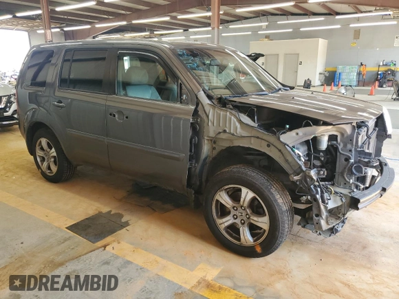 2012 Honda Pilot EX-L with VIN 5FNYF4H50CB058303, listed as a Copart auction lot 60607375 with 147,939 mi miles and Salvage title. Bid and sale history available at DreamBid. Image 4.