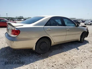 2006 Toyota Camry STD with VIN 4T1BE32K76U130042, listed as a Copart auction lot 52430815 with 186,541 mi miles and Salvage Title. Bid and sale history available at carsss.com. Image 3.