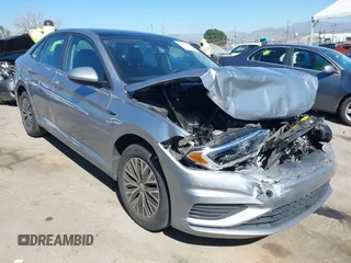 2019 Volkswagen Jetta SEL with VIN 3VWE57BU9KM193147, listed as a IAAI auction lot 41659423 with 29,675 mi miles and . Bid and sale history available at DreamBid. Image 1.