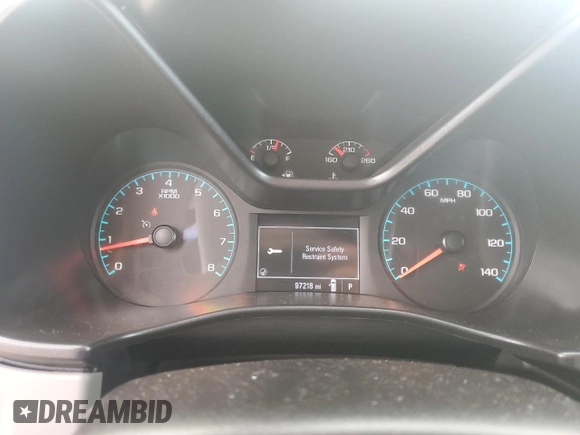 2020 Chevrolet Colorado 4WD Work Truck with VIN 1GCGTBEN7L1112220, listed as a Copart auction lot 48948425 with 97,218 mi miles and Salvage title. Bid and sale history available at DreamBid. Image 9.