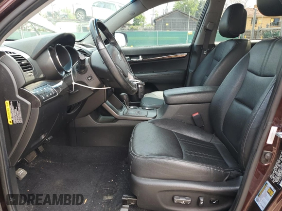 2013 Kia Sorento SX with VIN 5XYKWDA2XDG363999, listed as a Copart auction lot 58200985 with 69,056 mi miles and Salvage title. Bid and sale history available at DreamBid. Image 7.