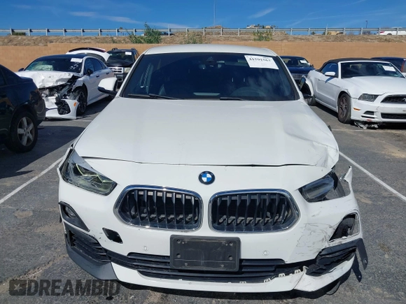 2020 BMW X2 sDrive28i with VIN WBXYH9C01L5P01913, listed as a IAAI auction lot 41591563 with 65,271 mi miles. Bid and sale history available at carsss.com. Image 12.