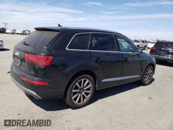 2018 Audi Q7 Premium Plus z VIN WA1LHAF77JD042203, wystawiony jako Copart lot #63196135 z przebiegiem 57 280 mil mil oraz Szkoda całkowita • Salvage title. Historia ofert i sprzedaży dostępna na DreamBid. Obrazek 3.