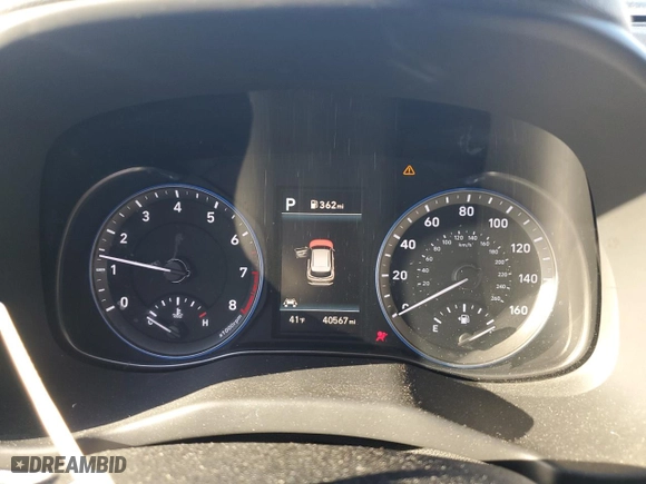 2021 Hyundai Kona Limited with VIN KM8K3CA51MU667326, listed as a Copart auction lot 85986934 with 40,567 mi miles and Salvage Title. Bid and sale history available at carsss.com. Image 9.