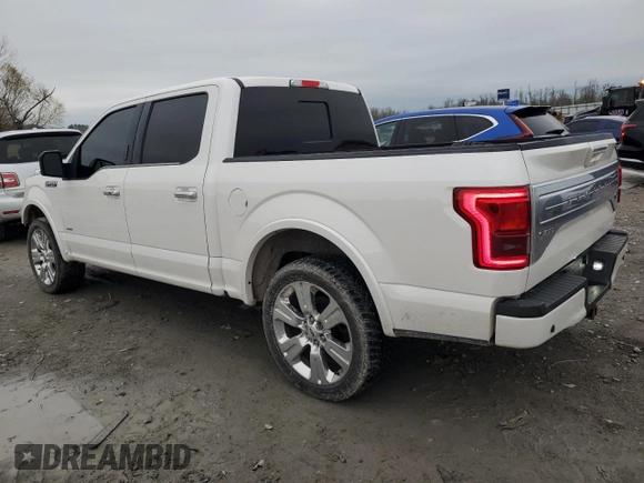 2016 Ford F-150 XLT with VIN 1FTEW1EG8GFD55215, listed as a Copart auction lot 50826595 with 187,716 mi miles and Salvage Title. Bid and sale history available at carsss.com. Image 2.
