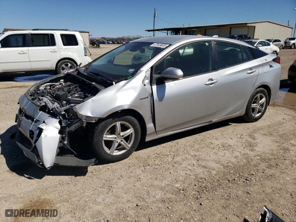 2021 Toyota Prius L Eco with VIN JTDKAMFU6M3146835, listed as a Copart auction lot 47549605 with 135,094 mi miles and Salvage Title. Bid and sale history available at carsss.com. Image 1.