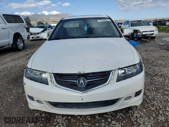 2007 Acura TSX Navi with VIN JH4CL96957C001778, listed as a Copart auction lot 57298815 with 484,754 mi miles and Salvage title. Bid and sale history available at DreamBid. Image 5.