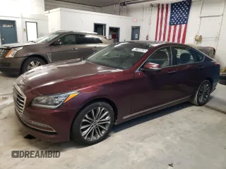 2015 Hyundai Genesis 3.8L z VIN KMHGN4JEXFU011828, wystawiony jako Copart lot #57763625 z przebiegiem 136 660 mil mil oraz Czysty tytuł • Clean title. Historia ofert i sprzedaży dostępna na DreamBid. Obrazek 1.