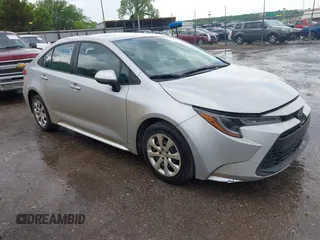 2024 Toyota Corolla LE with VIN 5YFB4MDEXRP123012, listed as a IAAI auction lot 42094878 with 29,438 mi miles. Bid and sale history available at carsss.com. Image 1.