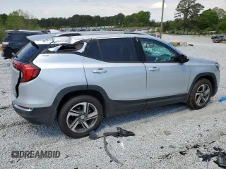 2020 GMC Terrain SLT with VIN 3GKALPEV9LL101347, listed as a Copart auction lot 52211035 with 53,675 mi miles and Salvage Title. Bid and sale history available at carsss.com. Image 3.