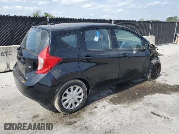 2016 Nissan Note S with VIN 3N1CE2CP3GL350872, listed as a Copart auction lot 54414465 with 135,492 mi miles and Salvage Title. Bid and sale history available at DreamBid. Image 3.
