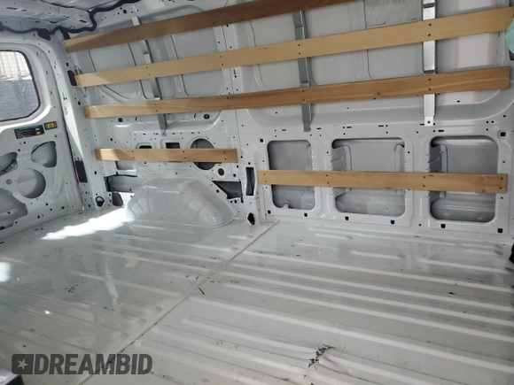 2024 Ford Transit Cargo with VIN 1FTBR1Y81RKA33444, listed as a Copart auction lot 47582645 with Not Provided miles and Clean Title. Bid and sale history available at DreamBid. Image 11.