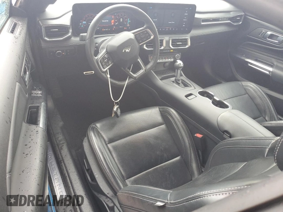 2024 Ford Mustang EcoBoost with VIN 1FA6P8TH0R5130338, listed as a Copart auction lot 51929615 with 24,830 mi miles and Clean Title. Bid and sale history available at DreamBid. Image 8.