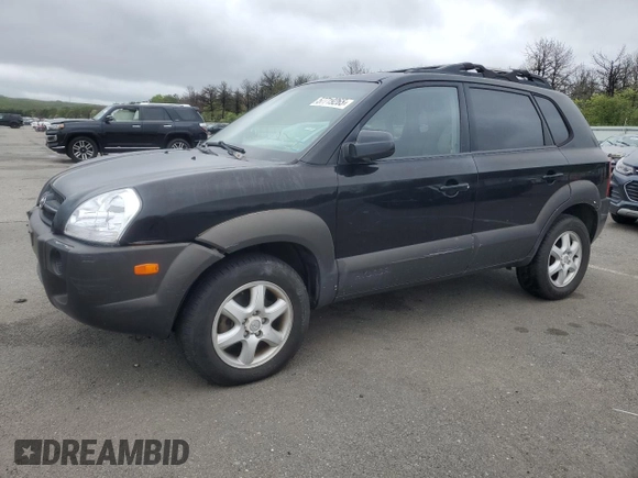 2005 Hyundai Tucson GLS with VIN KM8JN12D35U169629, listed as a Copart auction lot 57719265 with 97,467 mi miles and Clean title. Bid and sale history available at DreamBid. Image 1.