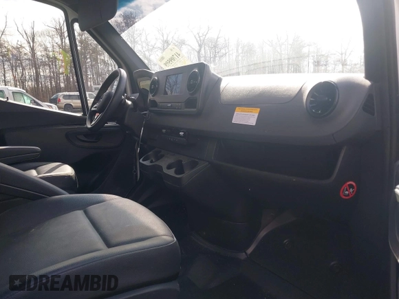 2023 Mercedes-Benz Sprinter Cargo Cargo with VIN W1Y40CHY2PT157028, listed as a IAAI auction lot 41709598 with 15,709 mi miles and . Bid and sale history available at carsss.com. Image 5.