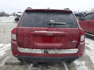 2016 Jeep Compass Latitude z VIN 1C4NJCEAXGD804721, wystawiony jako Copart lot #45760085 z przebiegiem 105 985 mil mil oraz Szkoda całkowita • Salvage title. Historia ofert i sprzedaży dostępna na DreamBid. Obrazek 6.