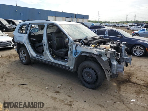 2021 Jeep Grand Cherokee Limited with VIN 1C4RJKBG4M8174817, listed as a Copart auction lot 60636805 with Not provided miles and Salvage title. Bid and sale history available at DreamBid. Image 4.