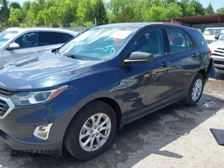 2019 Chevrolet Equinox LS with VIN 3GNAXHEV1KL307516, listed as a IAAI auction lot 42116355 with 98,814 mi miles and . Bid and sale history available at carsss.com. Image 14.
