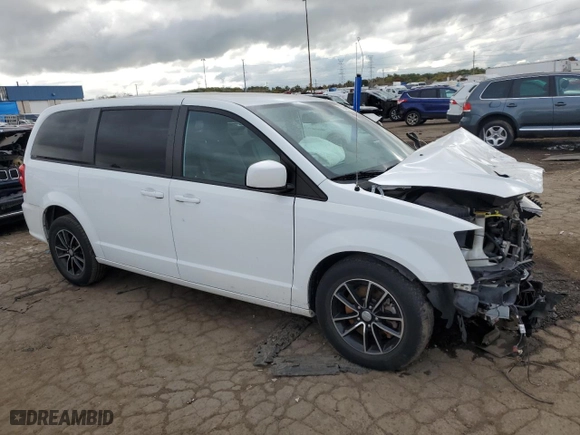2018 Dodge Grand Caravan GT with VIN 2C4RDGEG9JR319348, listed as a Copart auction lot 75254424 with 52,284 mi miles and Clean Title. Bid and sale history available at carsss.com. Image 4.
