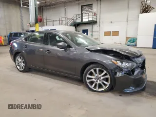2017 Mazda 6 Touring with VIN JM1GL1V51H1116796, listed as a Copart auction lot 49315975 with 198,486 mi miles and Salvage Title. Bid and sale history available at DreamBid. Image 4.