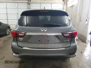 2019 Infiniti QX60 Pure with VIN 5N1DL0MM1KC523479, listed as a Copart auction lot 59895065 with 81,731 mi miles and Salvage title. Bid and sale history available at DreamBid. Image 6.