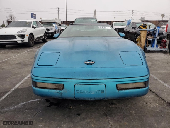 1994 Chevrolet Corvette with VIN 1G1YY22P0R5107379, listed as a Copart auction lot 43614425 with 127,470 mi miles and Clean Title. Bid and sale history available at carsss.com. Image 5.