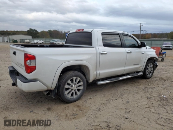 2017 Toyota Tundra 2WD Limited with VIN 5TFFW5F15HX224678, listed as a Copart auction lot 81339224 with 127,431 mi miles and Salvage Title. Bid and sale history available at carsss.com. Image 3.