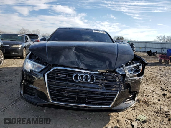 2018 Audi A3 Sedan Premium with VIN WAUB8GFF7J1005436, listed as a Copart auction lot 77723243 with 97,339 mi miles. Bid and sale history available at carsss.com. Image 5.