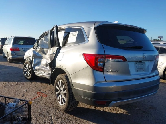 2019 Honda Pilot EX-L with VIN 5FNYF5H55KB044529, listed as a IAAI auction lot 41218846 with 49,435 mi miles. Bid and sale history available at carsss.com. Image 3.