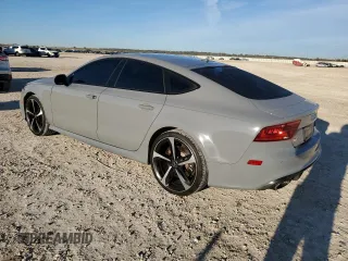 2015 Audi RS 7 Prestige z VIN WUAW2AFC7FN901067, wystawiony jako Copart lot #84822874 z przebiegiem 85 329 mil mil oraz Szkoda całkowita • Salvage title. Historia ofert i sprzedaży dostępna na DreamBid. Obrazek 2.