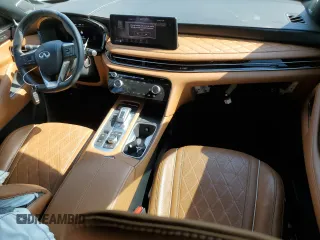 2023 Infiniti QX60 Autograph with VIN 5N1DL1HU3PC353763, listed as a Copart auction lot 52524745 with 25,541 mi miles and Salvage title. Bid and sale history available at DreamBid. Image 8.