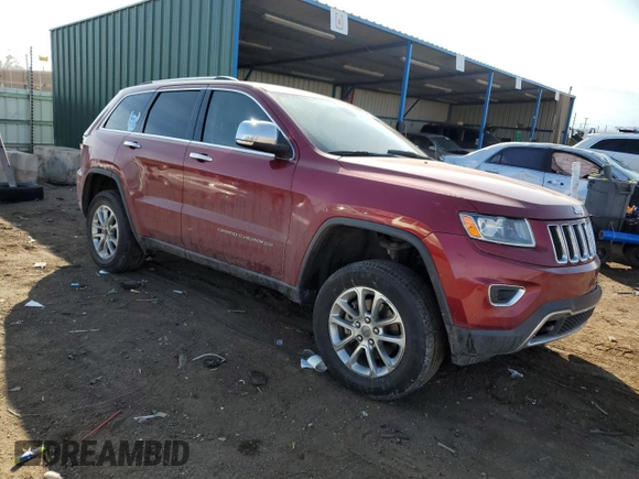 2014 Jeep Grand Cherokee Limited with VIN 1C4RJFBG1EC128996, listed as a Copart auction lot 46036785 with 123,884 mi miles and Salvage Title. Bid and sale history available at carsss.com. Image 4.