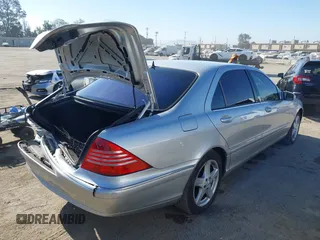 2004 Mercedes-Benz S 430 with VIN WDBNG70J24A417976, listed as a IAAI auction lot 42640982 with 123,021 mi miles and . Bid and sale history available at DreamBid. Image 4.