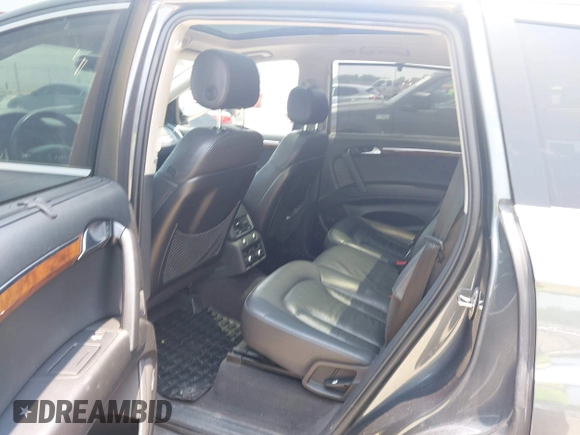 2014 Audi Q7 Premium Plus with VIN WA1LMAFE2ED003874, listed as a IAAI auction lot 42412169 with 65,621 mi miles and . Bid and sale history available at DreamBid. Image 8.