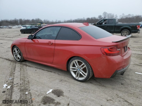 2014 BMW 2 Series 228i with VIN WBA1F5C5XEVW97921, listed as a Copart auction lot 44850825 with 120,173 mi miles and Salvage Title. Bid and sale history available at carsss.com. Image 2.