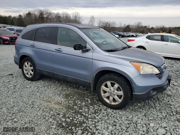 2007 Honda CR-V EX-L with VIN JHLRE38707C010308, listed as a Copart auction lot 48213395 with 245,783 mi miles and Clean Title. Bid and sale history available at carsss.com. Image 4.