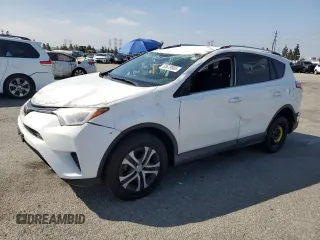 2017 Toyota RAV4 LE with VIN JTMZFREV1HJ104274, listed as a Copart auction lot 55679985 with 105,660 mi miles and Salvage Title. Bid and sale history available at DreamBid. Image 1.
