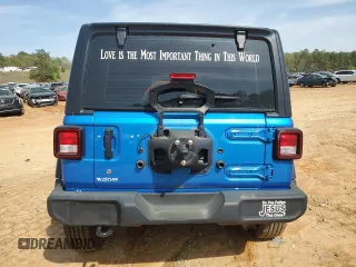 2022 Jeep Wrangler Unlimited Sport z VIN 1C4HJXDN6NW232539, wystawiony jako Copart lot #43936495 z przebiegiem 29 571 mil mil oraz Szkoda całkowita • Salvage title. Historia ofert i sprzedaży dostępna na DreamBid. Obrazek 6.