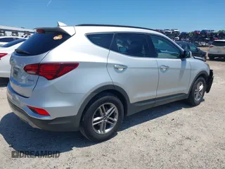 2017 Hyundai Santa Fe 2.4L with VIN 5XYZU3LB7HG407524, listed as a IAAI auction lot 42580597 with 117,311 mi miles and . Bid and sale history available at DreamBid. Image 4.