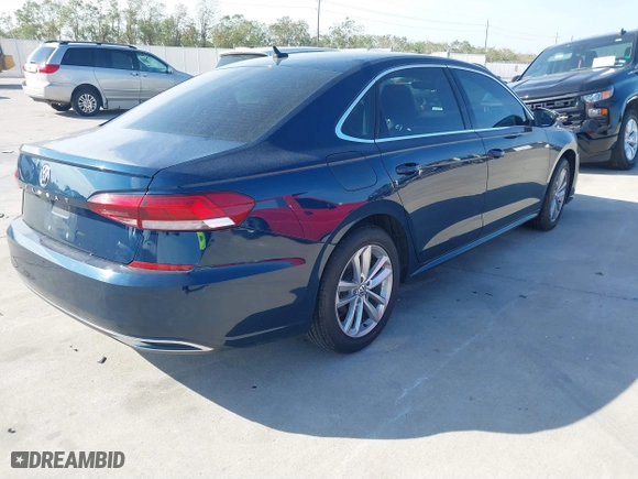 2020 Volkswagen Passat 2.0T SE with VIN 1VWSA7A33LC009556, listed as a IAAI auction lot 40989431 with 96,540 mi miles. Bid and sale history available at carsss.com. Image 4.