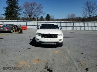 2012 Jeep Grand Cherokee Overland with VIN 1C4RJFCG4CC175502, listed as a Copart auction lot 48452945 with 157,267 mi miles and Salvage Title. Bid and sale history available at carsss.com. Image 12.