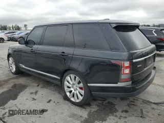 2014 Land Rover Range Rover Supercharged with VIN SALGS3TF0EA165129, listed as a Copart auction lot 50652275 with 121,131 mi miles and Salvage title. Bid and sale history available at DreamBid. Image 2.